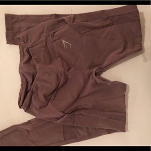 Gymshark purple mesh leggings